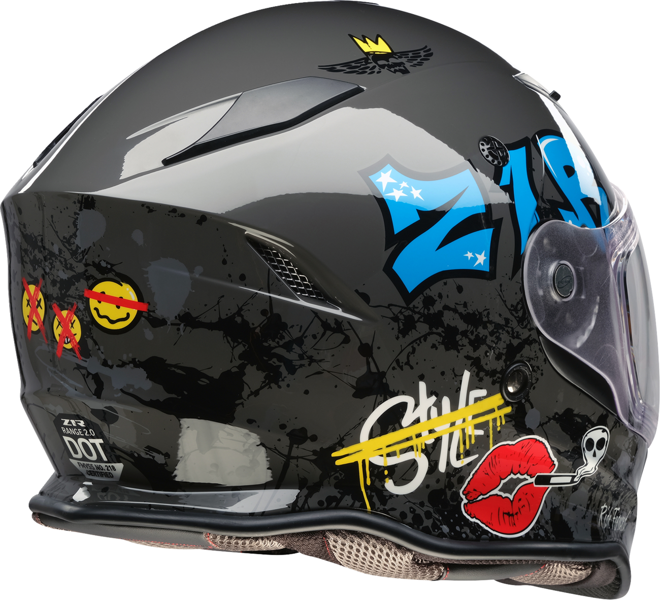 Z1R Nemesis Helmet - Distro - Gray - XS 0101-17857