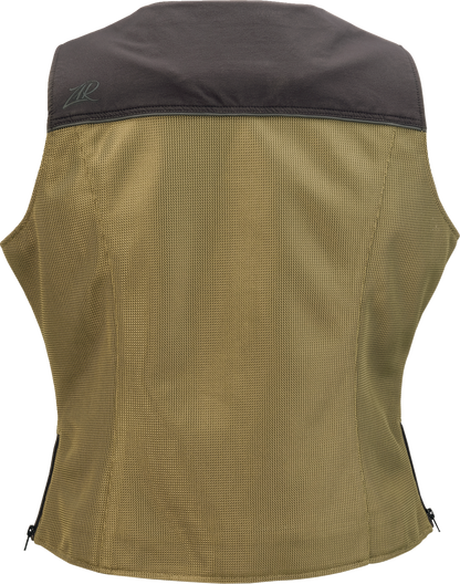 Z1R Women's Mesh Vest - Olive - 1W 2831-0135