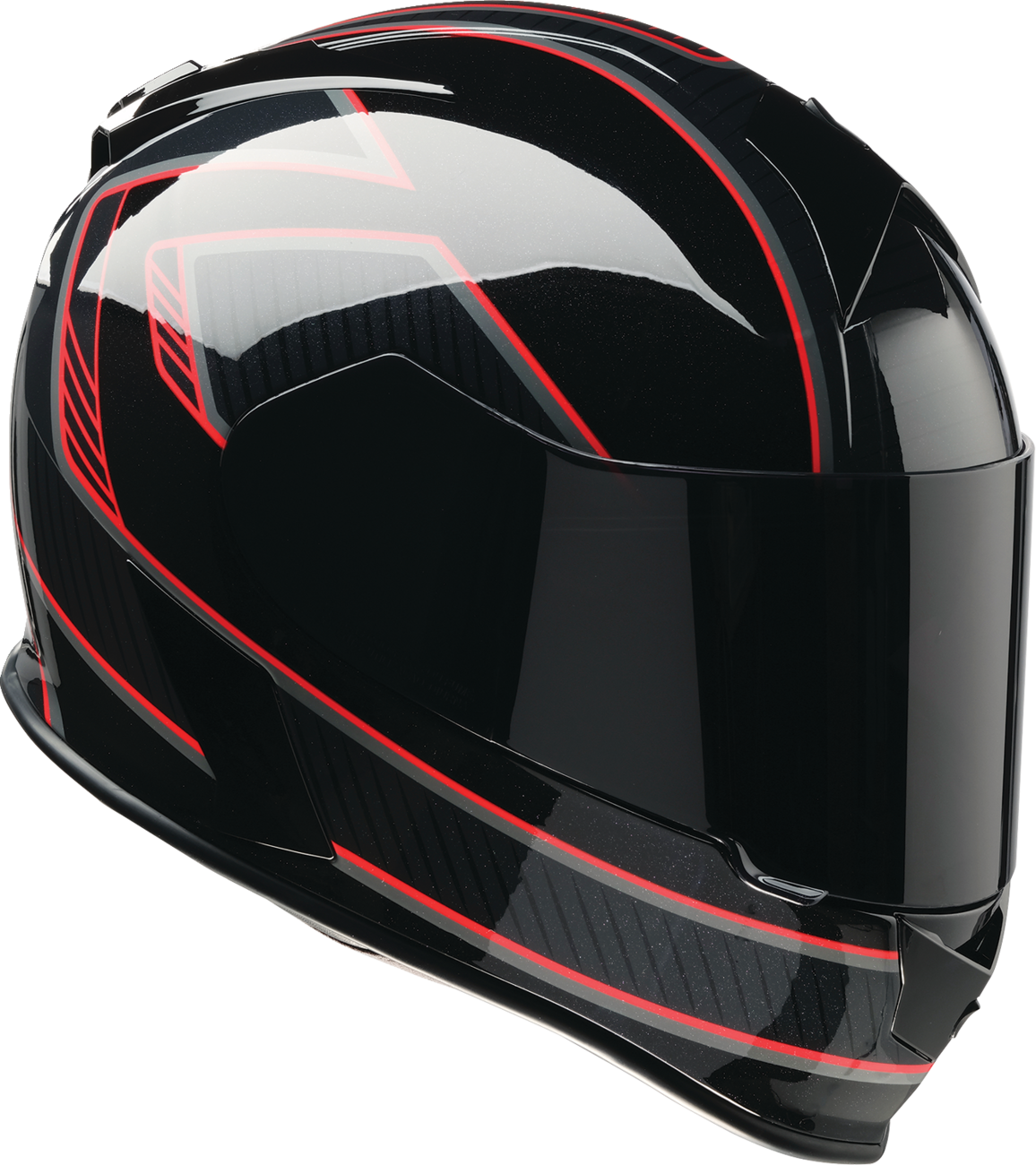 Z1R Warrant Helmet - Amplify - Black/Red - XL 0101-17895