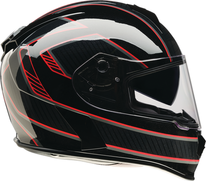 Z1R Warrant Helmet - Amplify - Black/Red - XL 0101-17895