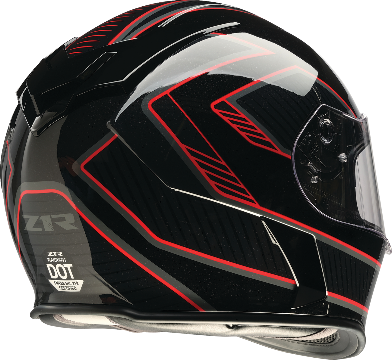 Z1R Warrant Helmet - Amplify - Black/Red - XL 0101-17895