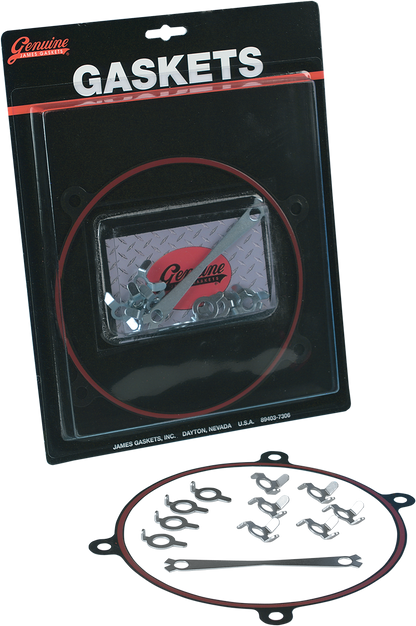 JAMES GASKET Crankcase Saver Kit - Rubber Coated Metal - '84-'99 EVO/'99-'06 Twin Cam JGI-11125-XM