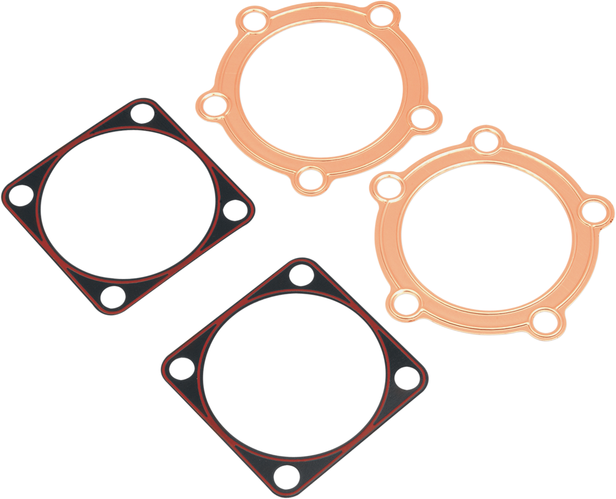 JAMES GASKET Copper Head Gasket/Metal Base Gasket - '36-'47 Knucklehead JGI-16770-36-C