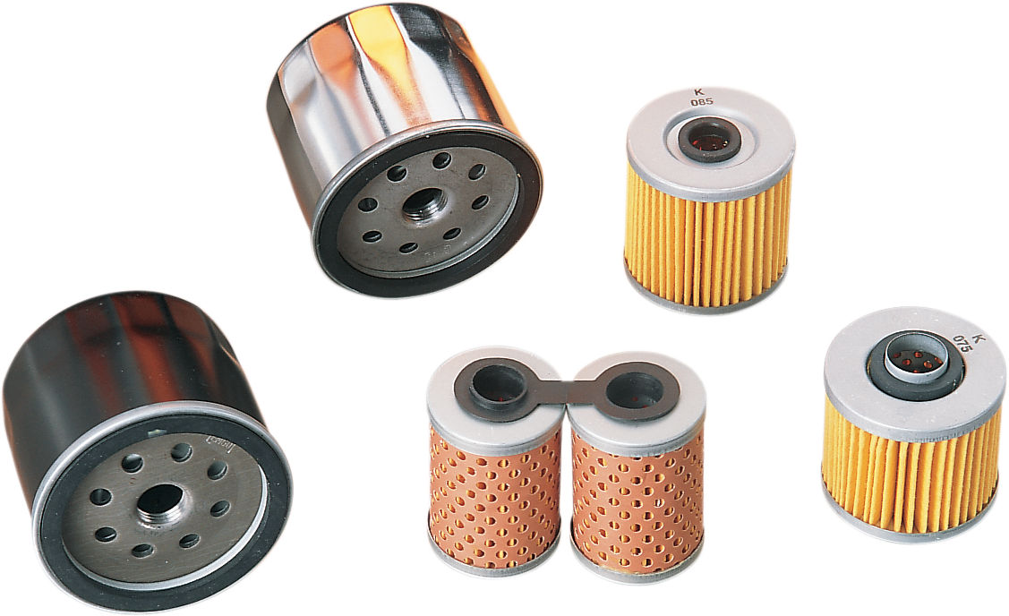 EMGO Oil Filter - Black - Harley-Davidson 10-07700