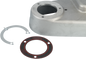 JAMES GASKET Inner Primary Gasket Kit - Rubber Covered Metal with Lock Ring - '65-'69 Big Twin JGI-60629-65
