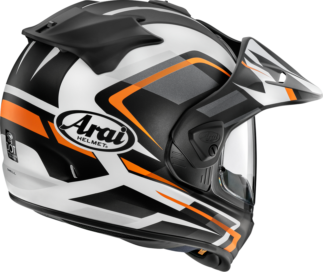 ARAI HELMETS XD-5 Helmet - Discovery - Orange Frost - Large 0140-0437