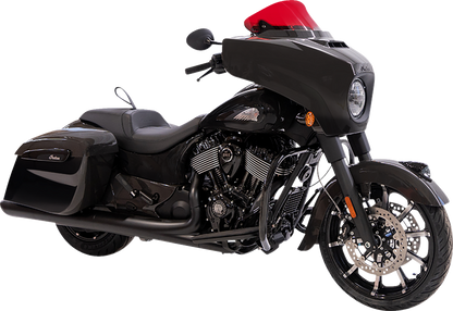KLOCK WERKS Kolor Flare® Windshield - 10" - Red - '14-'26 Indian KWW-04-0636