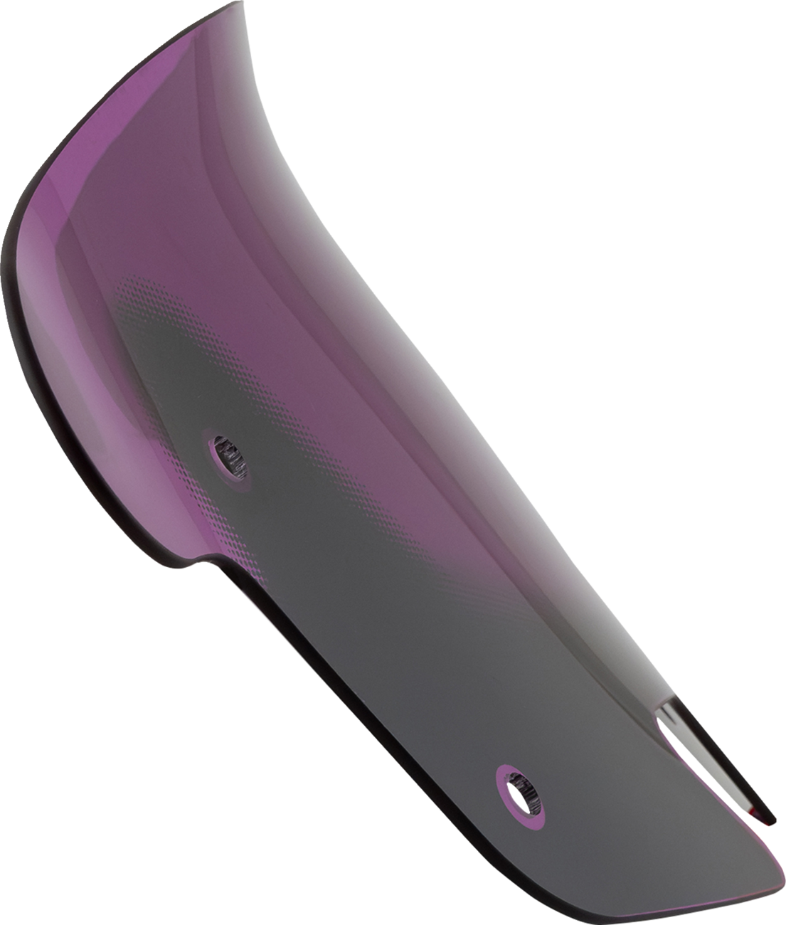 KLOCK WERKS Kolor Flare® Windshield - 10" - Purple - '14-'26 Indian KWW-04-0641