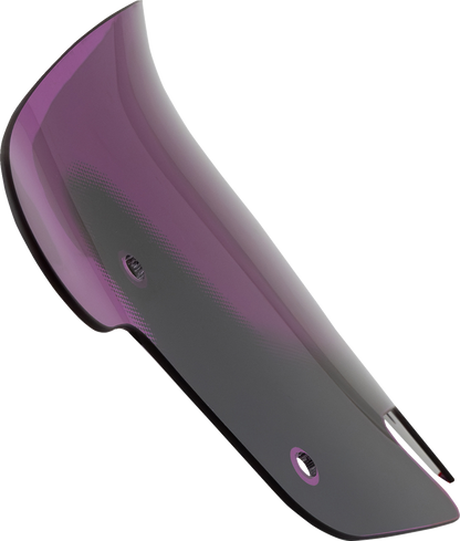 KLOCK WERKS Kolor Flare® Windshield - 10" - Purple - '14-'26 Indian KWW-04-0641