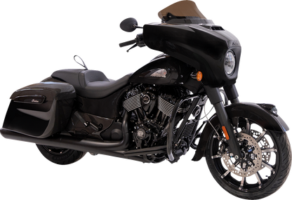 KLOCK WERKS Kolor Flare® Windshield - 10" - Bronze - '14-'26 Indian KWW-04-0642