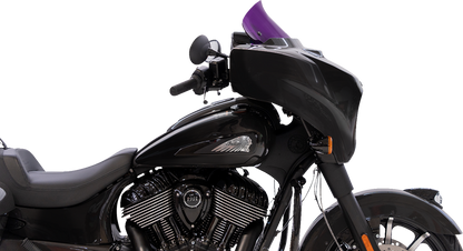 KLOCK WERKS Kolor Flare® Windshield - 10" - Purple - '14-'26 Indian KWW-04-0641