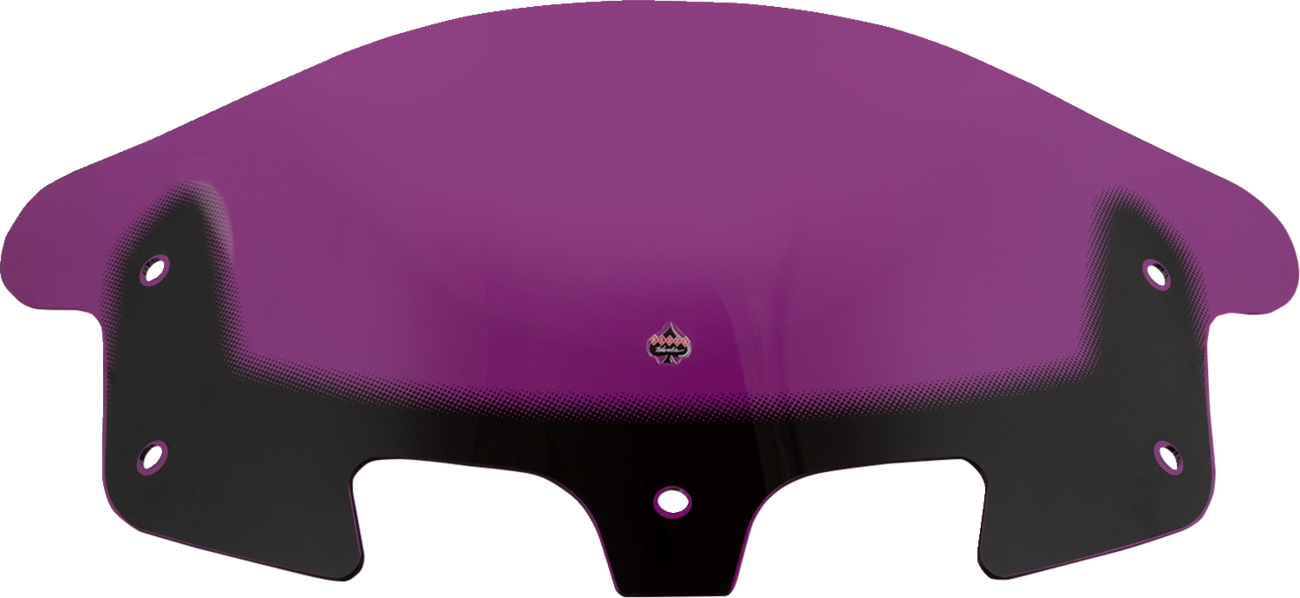 KLOCK WERKS Kolor Flare® Windshield - 10" - Purple - '14-'26 Indian KWW-04-0641