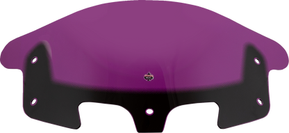 KLOCK WERKS Kolor Flare® Windshield - 10" - Purple - '14-'26 Indian KWW-04-0641