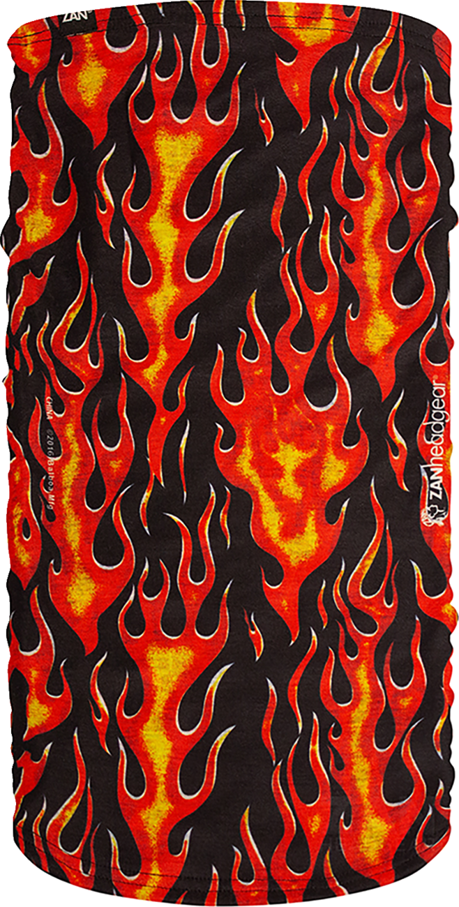 ZAN HEADGEAR Motley Tube® Fleece Lined Classic Flames TF223 - Versatile Cold Weather Headgear