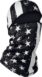 ZAN HEADGEAR SportFlex® Convertible Balaclava WBSF091 – Black and White Flag