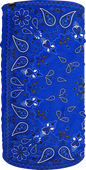 ZAN HEADGEAR Motley Tube® Fleece Lined Blue Paisley TF111 – Versatile Cold Weather Headgear