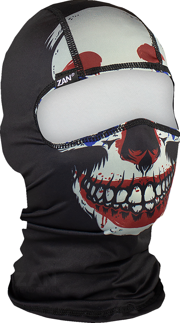 ZAN HEADGEAR Polyester Evil Clown Balaclava WBP463 for Full Face and Head Protection