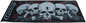 ICON Absorbent Pit Pad - Large - Skull 9905-0108