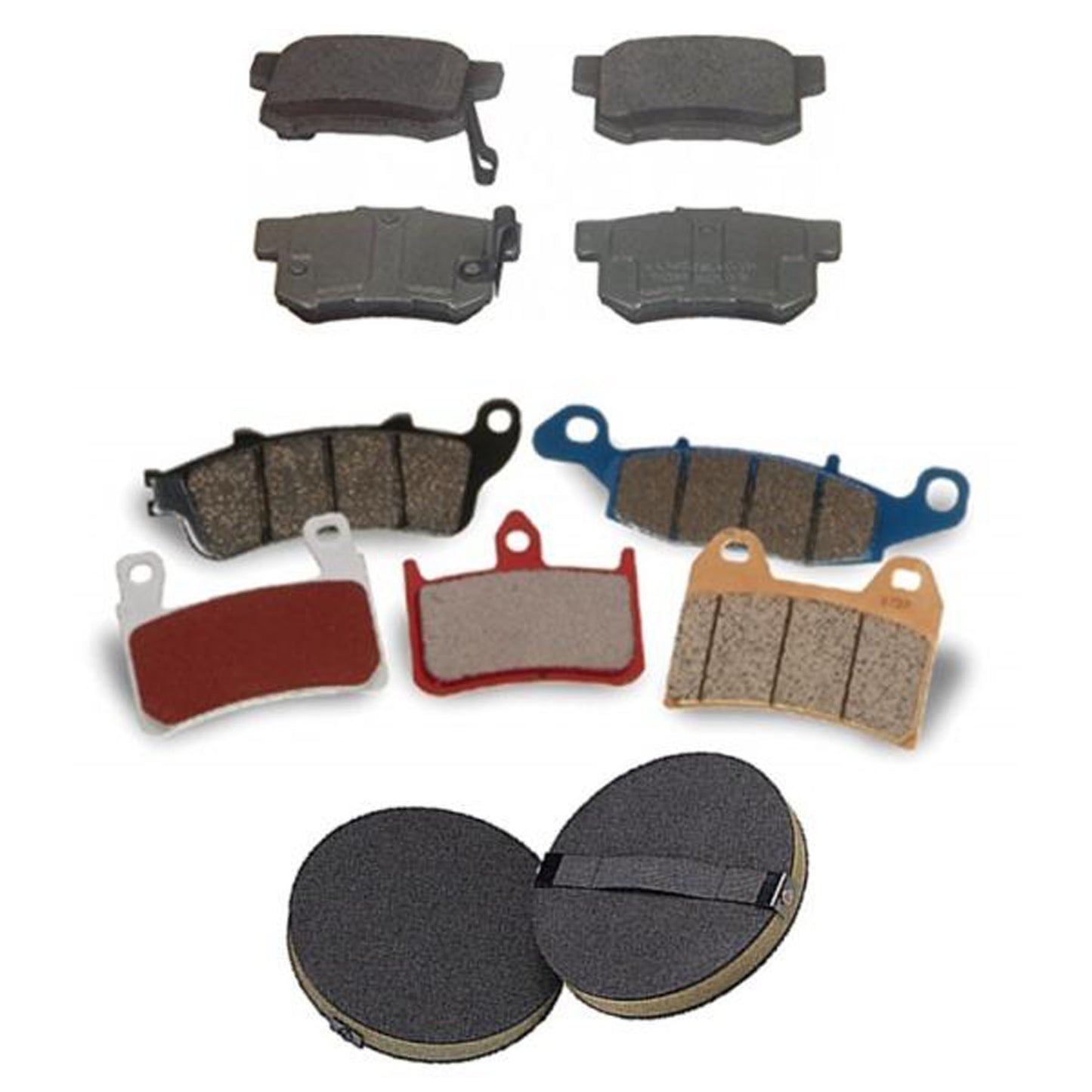 EMGO Brake Shoes for Yamaha 2E9-2513000 - Model 93-27201