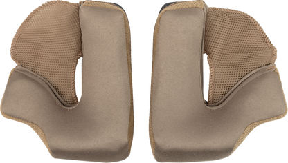 ICON Elsinore™ Cheek Pads - Brown - 2XL 0134-3769
