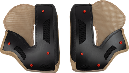 ICON Elsinore™ Cheek Pads - Brown - 3XL 0134-3770