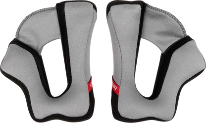 THOR Reflex Sport Cheek Pads - Gray/Black - Small 0134-3994