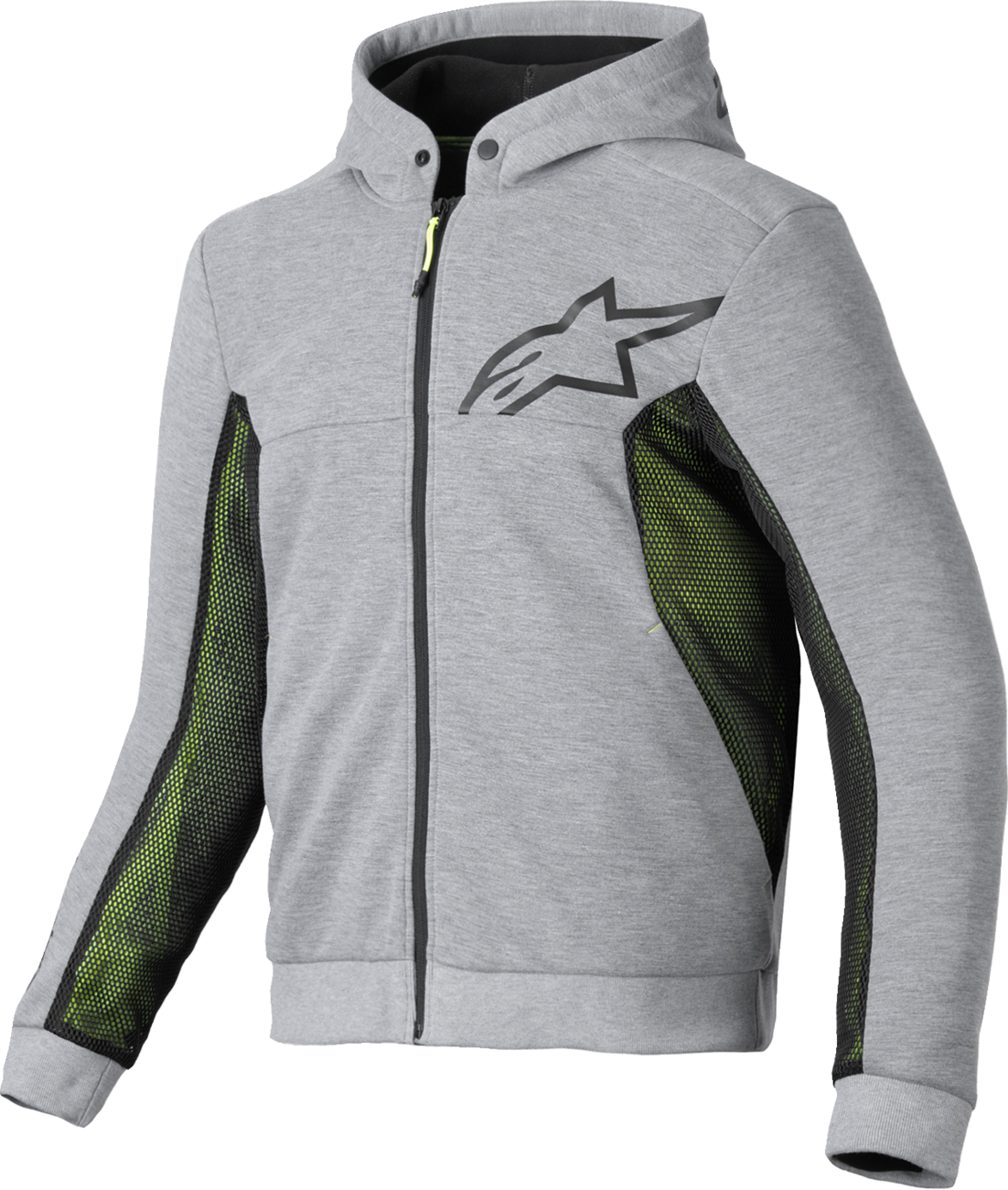 ALPINESTARS Chrome Air Sport Hoodie - Heather Gray/Black - 2XL 4200425-9196-2XL