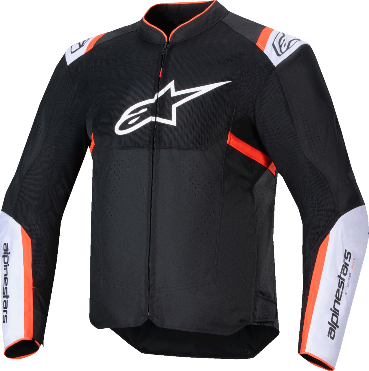 ALPINESTARS T-SPS Air v2 Jacket - Black/White/Red Fluo - 2XL 3301025-1231-2XL