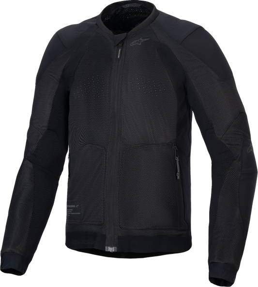 ALPINESTARS Troop-Air Jacket - Black/Black - XL 3301225-1100-XL