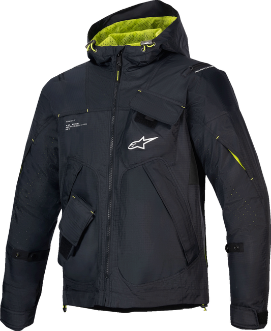 ALPINESTARS Mogress Air Jacket - Black/Lime Punch/White - 4XL 3301625-1484-4XL