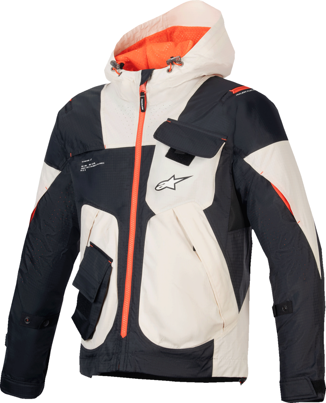 ALPINESTARS Mogress Air Jacket - Black/Almond/Hot Orange - XL 3301625-1489-XL