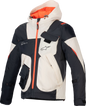 ALPINESTARS Mogress Air Jacket - Black/Almond/Hot Orange - XL 3301625-1489-XL