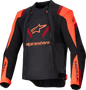 ALPINESTARS T-Stunt Air Jacket - Black/Red Fluo/Dark Red - 4XL 3301825-1365-4X