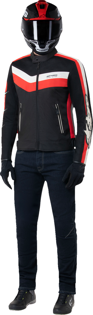ALPINESTARS T-Dyno Air Jacket - Black/Bright Red - Medium 3301725-1486-M