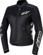 ALPINESTARS Stella T-Dyno Air Jacket - Black - XL 3310725-10-XL