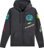 ALPINESTARS Variegate Zip Hoodie - Gunmetal - 2XL 1215-53200-190-2X