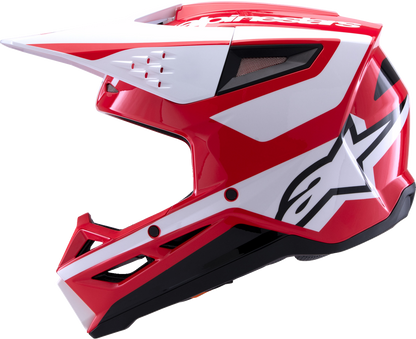 ALPINESTARS SM3 Helmet - Heat - Gloss Red/White/Black - Small 8301026-3126-S