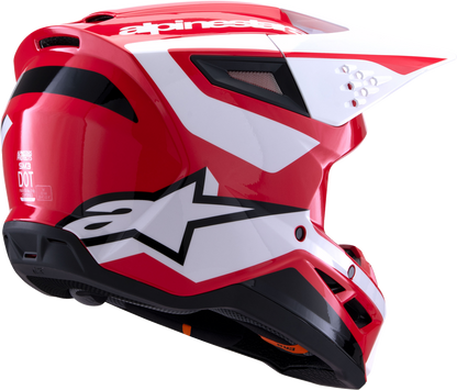 ALPINESTARS SM3 Helmet - Heat - Gloss Red/White/Black - Large 8301026-3126-L