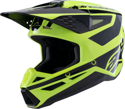 ALPINESTARS SM3 Helmet - Heat - Gloss Yellow Fluo/Black - XL 8301026-5011-XL