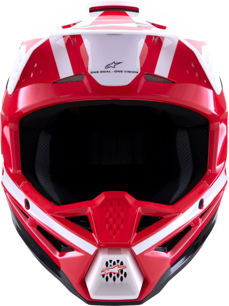 ALPINESTARS SM3 Helmet - Heat - Gloss Red/White/Black - Small 8301026-3126-S