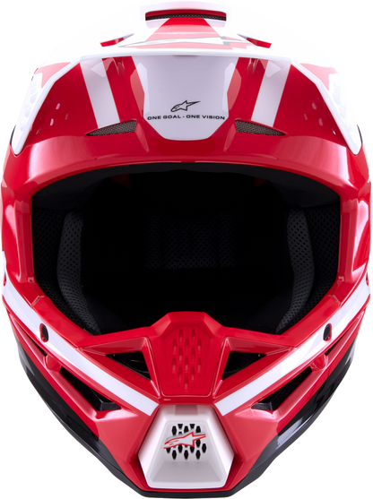 ALPINESTARS SM3 Helmet - Heat - Gloss Red/White/Black - Small 8301026-3126-S