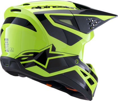 ALPINESTARS SM3 Helmet - Heat - Gloss Yellow Fluo/Black - XL 8301026-5011-XL