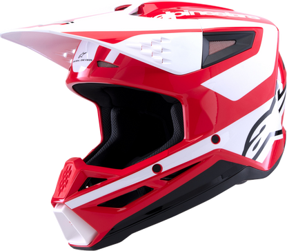 ALPINESTARS SM3 Helmet - Heat - Gloss Red/White/Black - XS 8301026-3126-XS