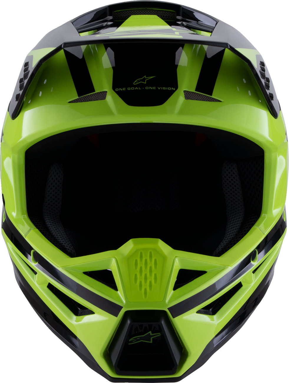 ALPINESTARS SM3 Helmet - Heat - Gloss Yellow Fluo/Black - Small 8301026-5011-S