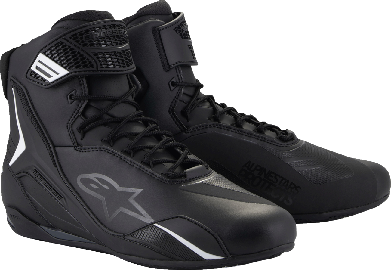 ALPINESTARS Faster-4 Shoes - Black - US 8 2510425-10-8