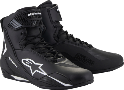 ALPINESTARS Faster-4 Shoes - Black/White - US 10 2510425-12-10