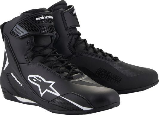 ALPINESTARS Faster-4 Shoes - Black/White - US 13.5 2510425-12-135