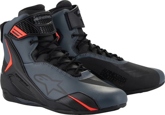 ALPINESTARS Faster-4 Shoes - Black/Gray/Red - US 11.5 2510425-1130-115