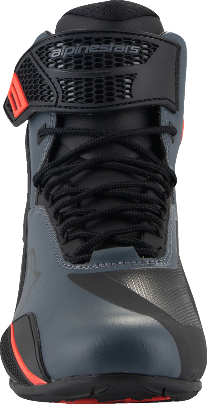 ALPINESTARS Faster-4 Shoes - Black/Gray/Red - US 8.5 2510425-1130-79