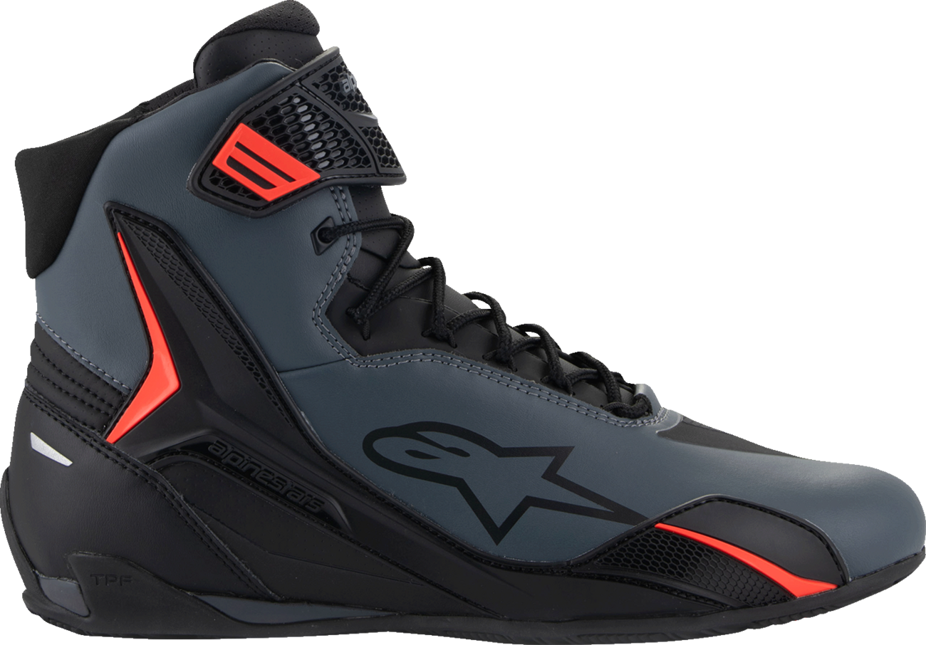 ALPINESTARS Faster-4 Shoes - Black/Gray/Red - US 8.5 2510425-1130-79
